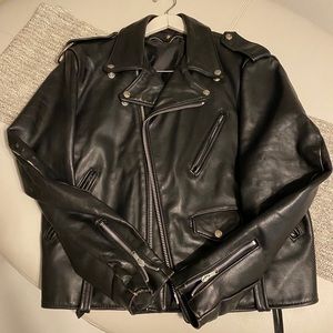 Leather jacket